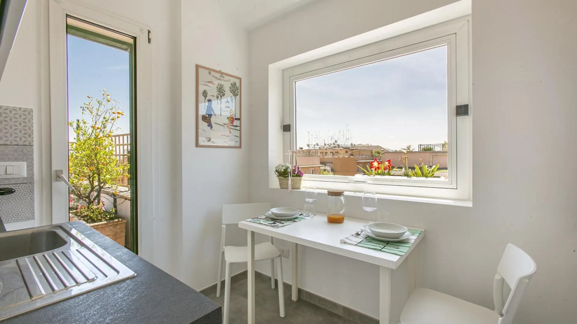Attico Moderno Con Terrazza Vicino La Metro B Apartment Rome